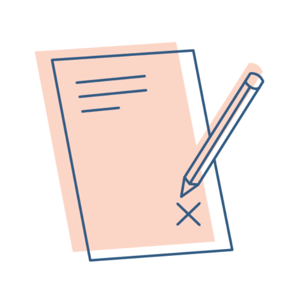 An illustration showing a proposal.